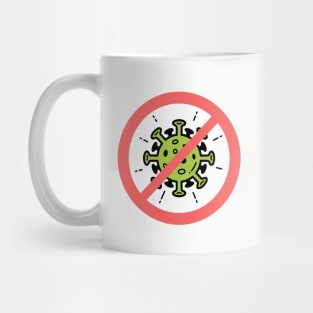 Stop Coronavirus Sign Mug